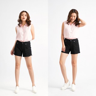 Quần short nữ Mallaca- Rebecca SO06 Black