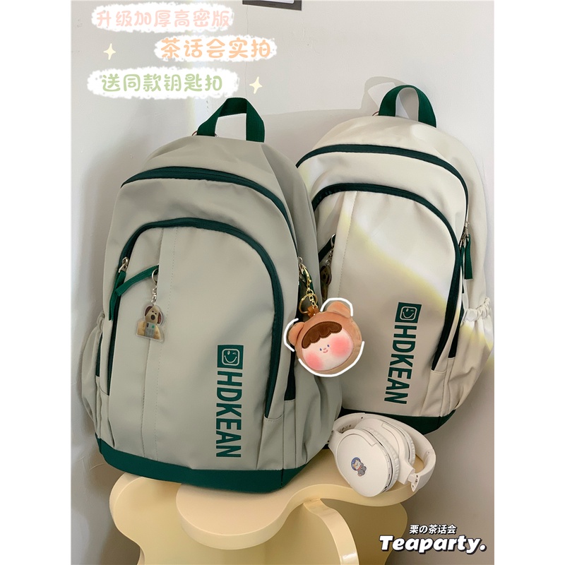 Balo đi học nữ basic đẹp giá rẻ ulzzang hàn quốc cho học sinh, sinh viên B400