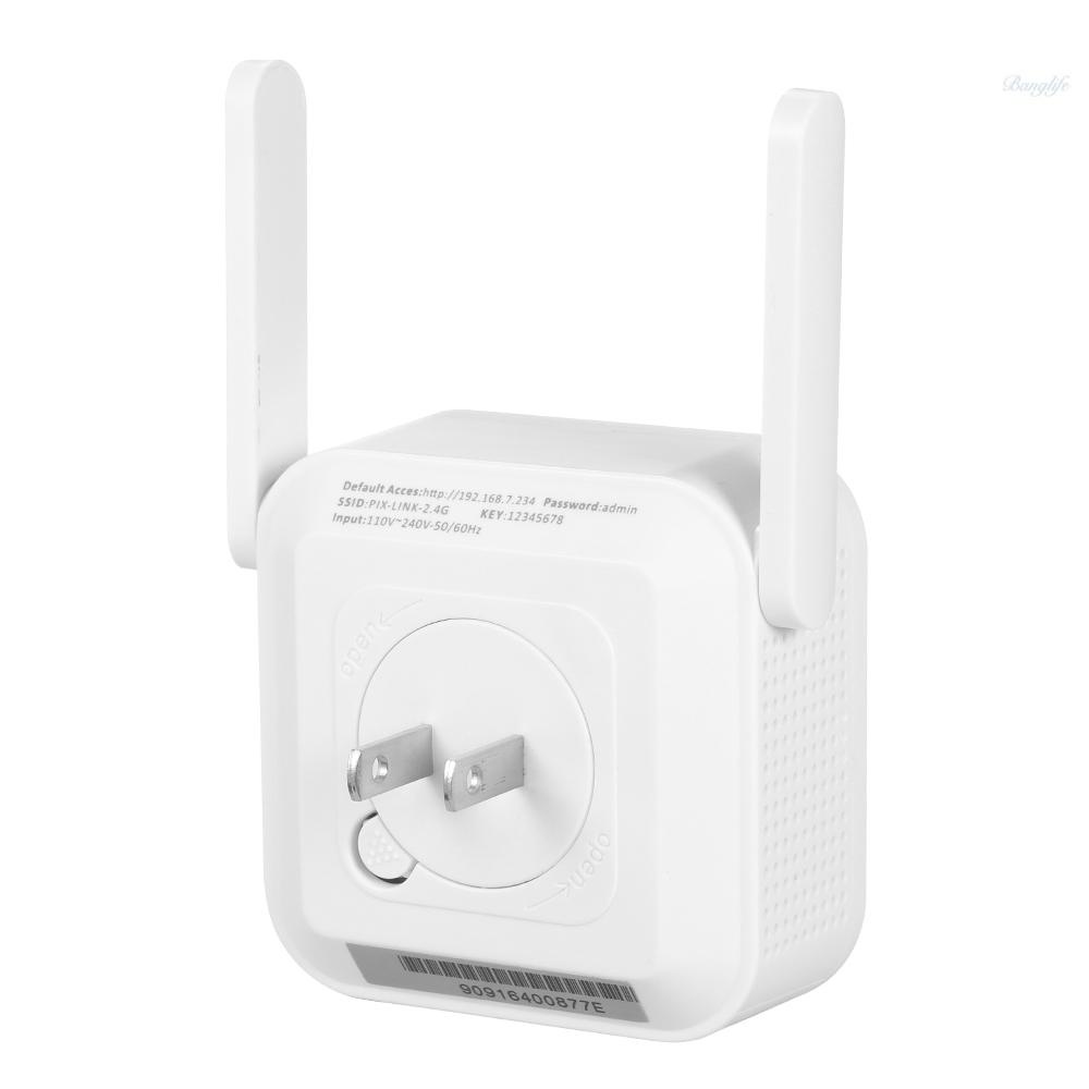 Thiết Bị Khuếch Đại Tín Hiệu WiFi Không Dây 2.4G (up Sang 300Mbps) / 2 Ăng Ten | BigBuy360 - bigbuy360.vn