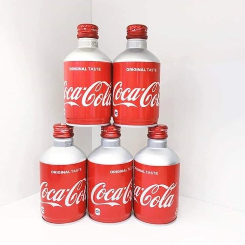 Combo 5 chai Coca-Cola Nhật Có Nắp Vặn 300ml x5