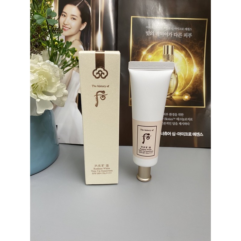 Kem chống nắng whoo trắng 50ml