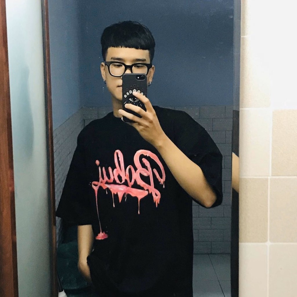 Áo thun bobui saigon sigrum chữ hồng có tag tay lỡ form rộng | Beway | BigBuy360 - bigbuy360.vn