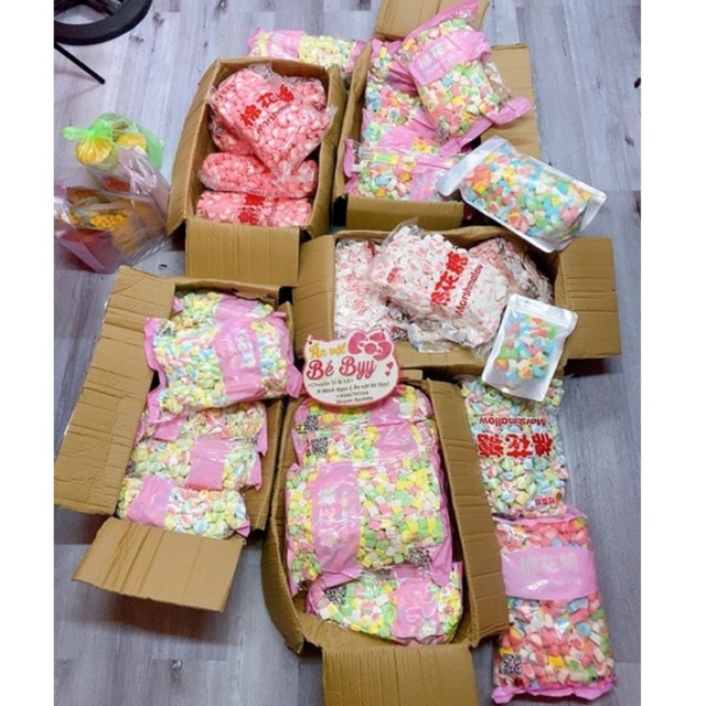 Kẹo Bông Gòn Marshmallow chính hãng 1kg