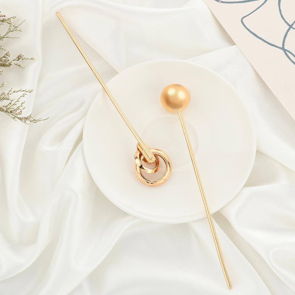 Trâm Cài Tóc Bằng Kim Loại Phong Cách Retro Đơn Giản Thời Trang