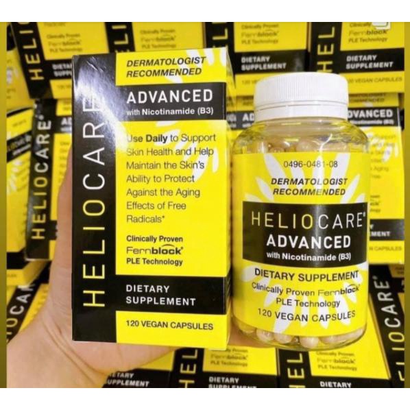 Viên uống chống nắng nội sinh Heliocare 60 viên chống lão hóa - Mecskincare