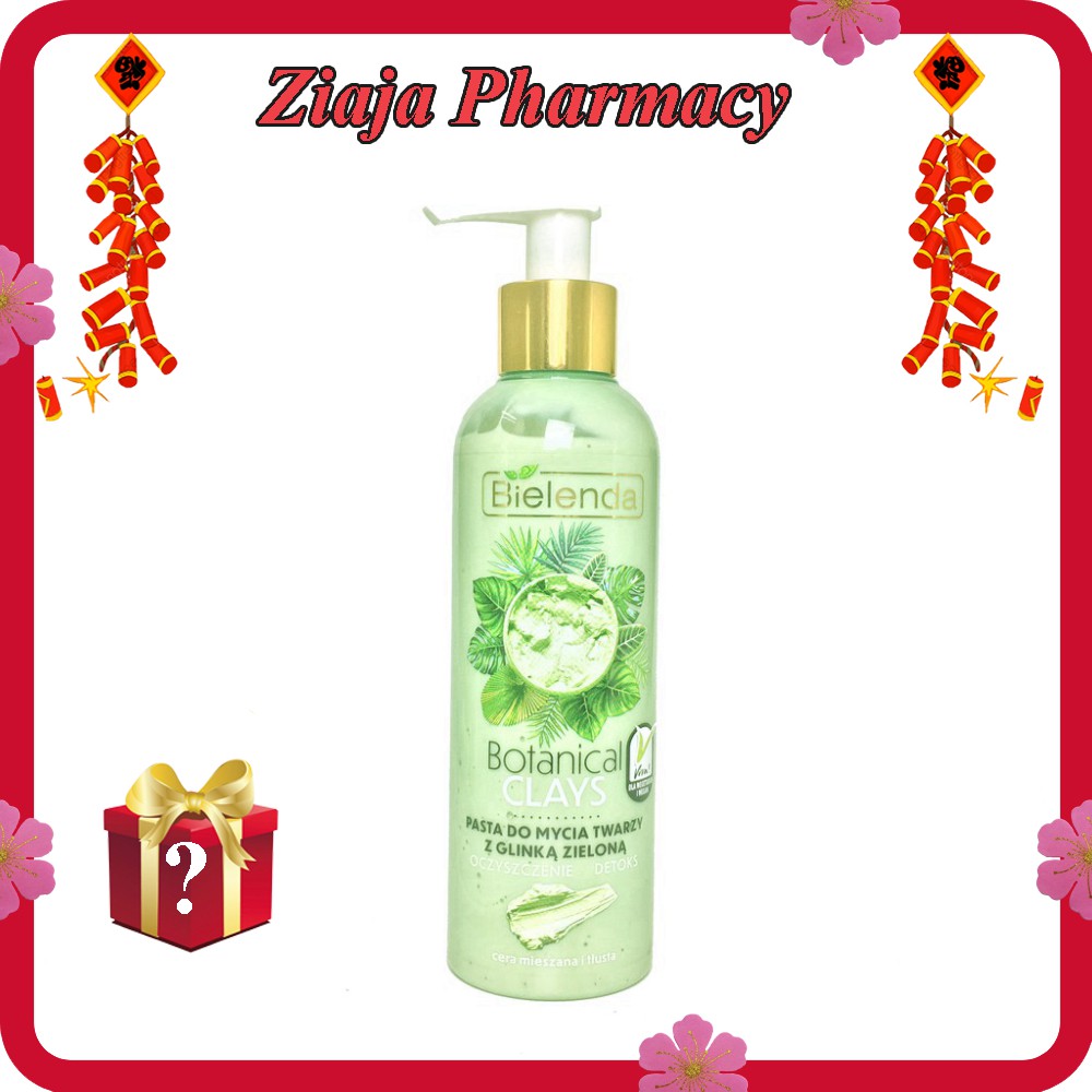 Sữa Rửa Mặt Da Dầu Chiết Xuất Đất Sét Bielenda 215g