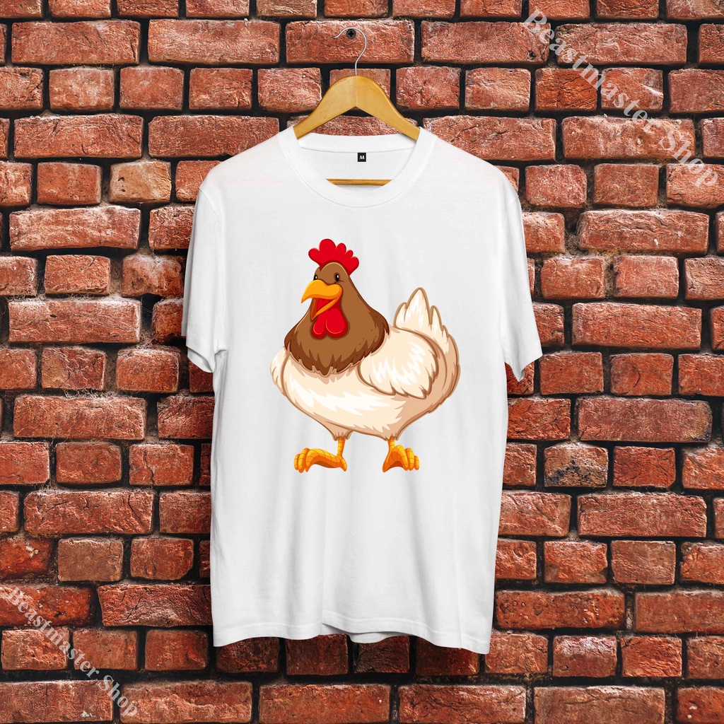 Áo Tuổi Dậu hình con Gà Rooster nam giá rẻ cực chất dễ thương cute ngắn tay U13CCK004