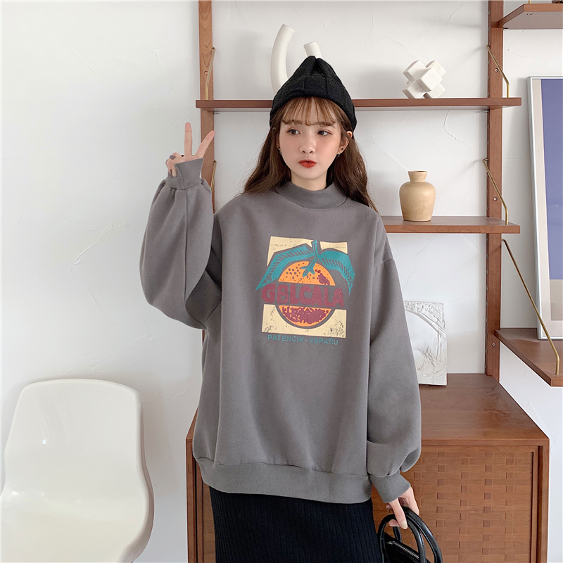Áo sweater thời trang phong cách Hàn Quốc họa tiết bí ngô đáng yêu cho nữ | BigBuy360 - bigbuy360.vn