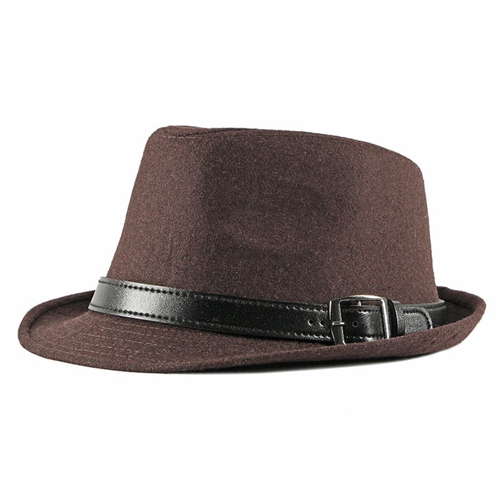 Mũ phớt, Nón cao bồi Fedora Classic thắt da cực chất cho nam và nữ