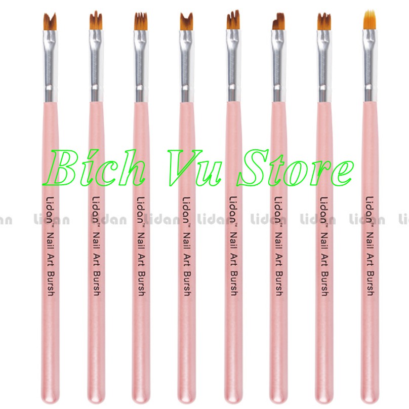 Set 8 cây cọ bản kiểu