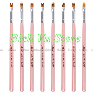 Set 8 cây cọ bản kiểu