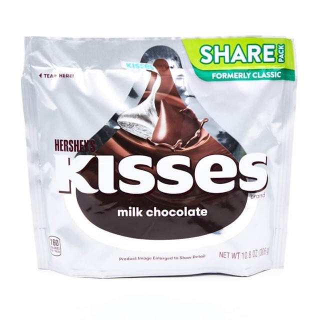 | Date 10/2022 | Kisses Milk Socola 306gram.