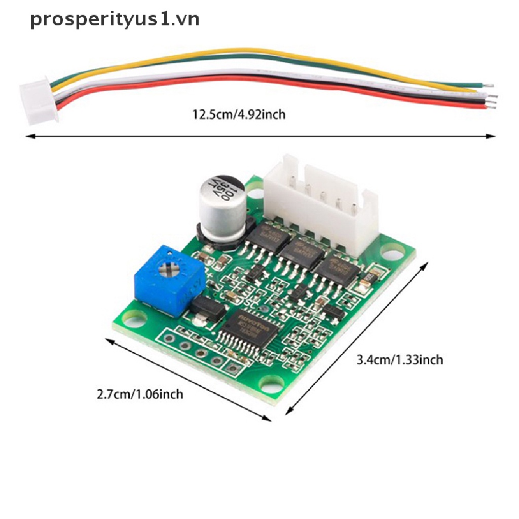 Bảng Mạch Điều Khiển Động Cơ Không Chổi Than prosperityus1 0-5v 12V24V PLC