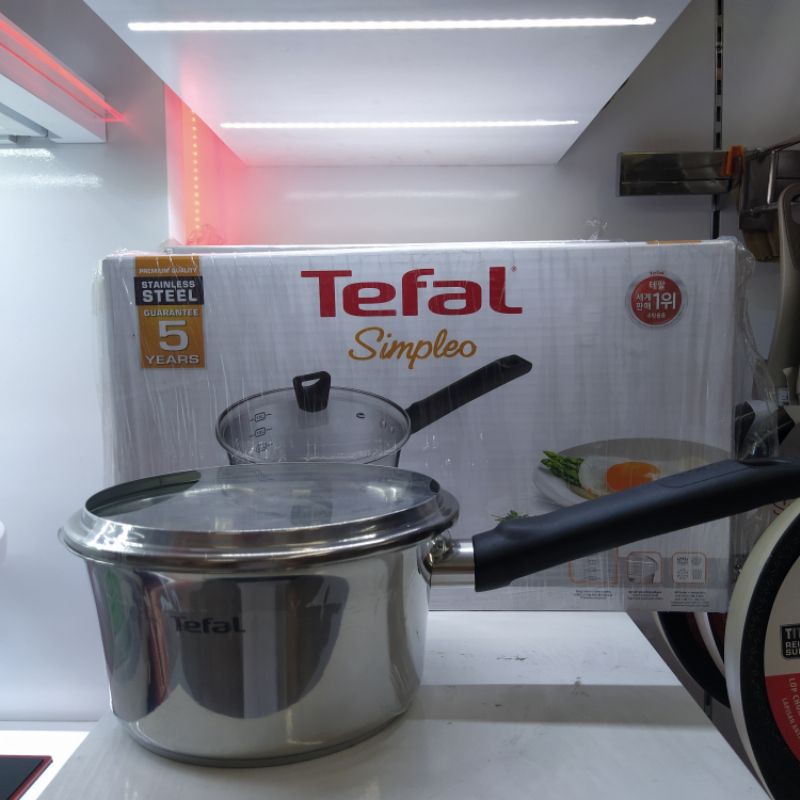 Quánh/ Nồi canh một tay cầm inox 18cm Tefal Simpleo