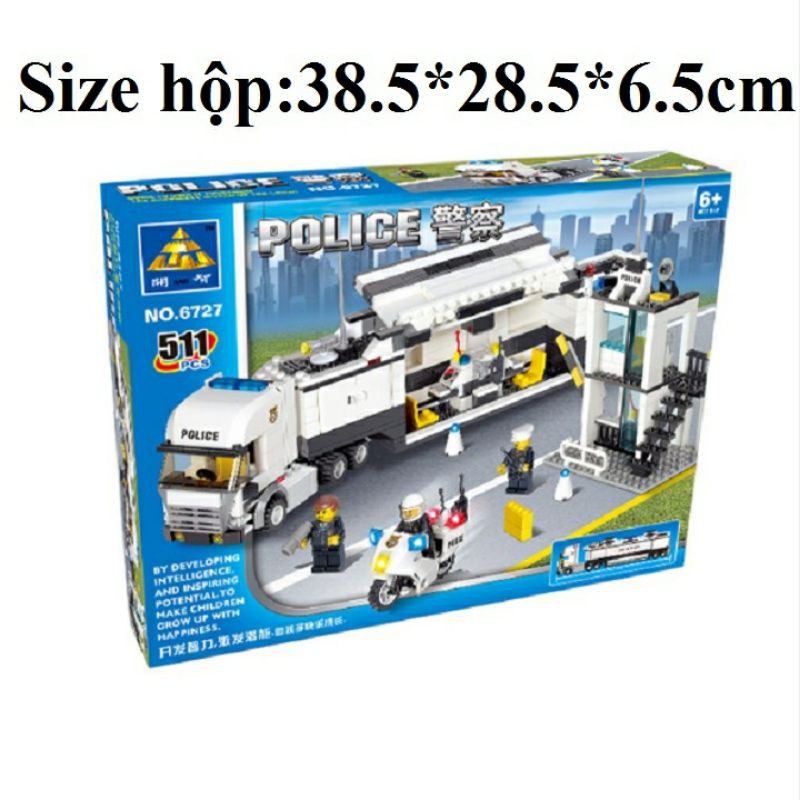 Lego xe chỉ huy cảnh sát thành phố