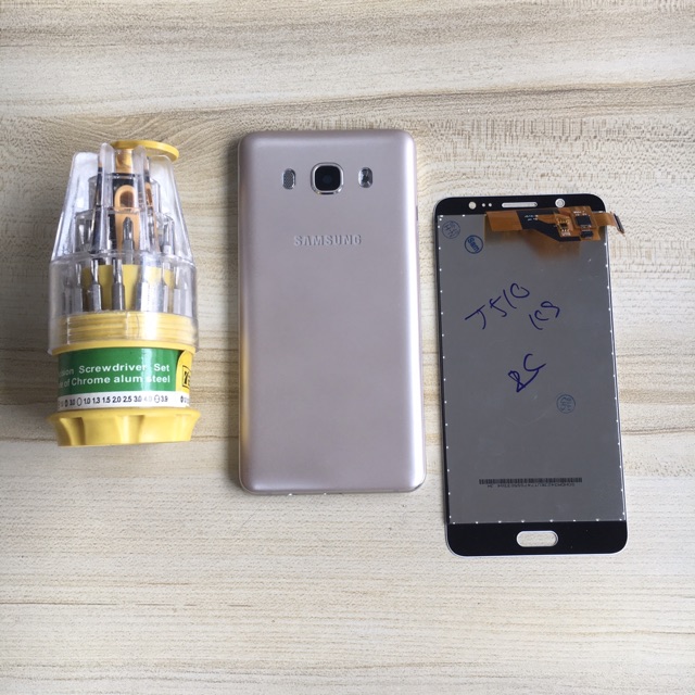 Combo Bộ Vỏ Sườn + Màn Hình Samsung J510 Zin Hàng Cao Cấp (tặng bộ vít đa năng)