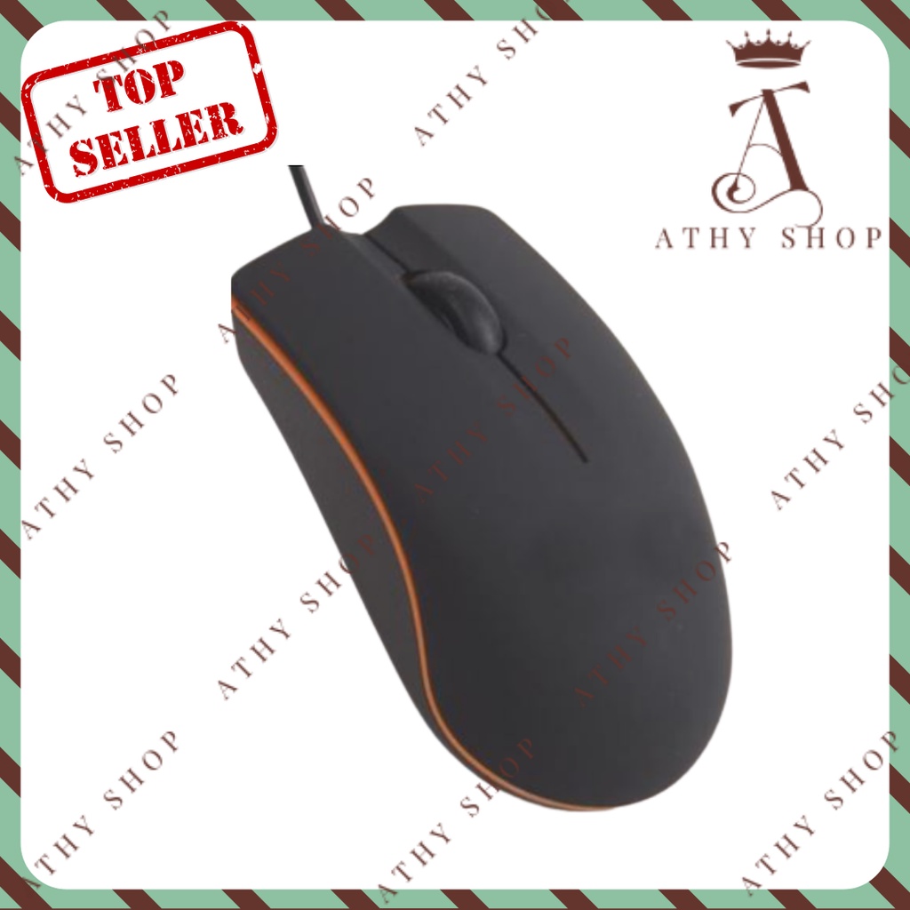 CHUỘT MÁY VI TÍNH LAPTOP CÓ DÂY GIÁ RẺ, office mouse, mice văn phòng chơi game