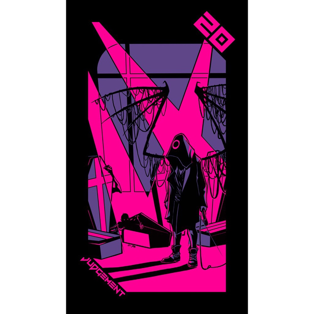 Bộ Bài Neon Moon Tarot 78 Lá Tặng Đá Thanh Tẩy SB33