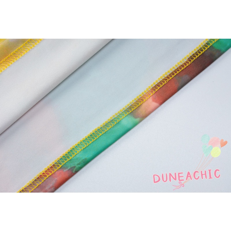 Đầm hai dây DUNEA hở lưng màu nhuộm thời trang cho nữ