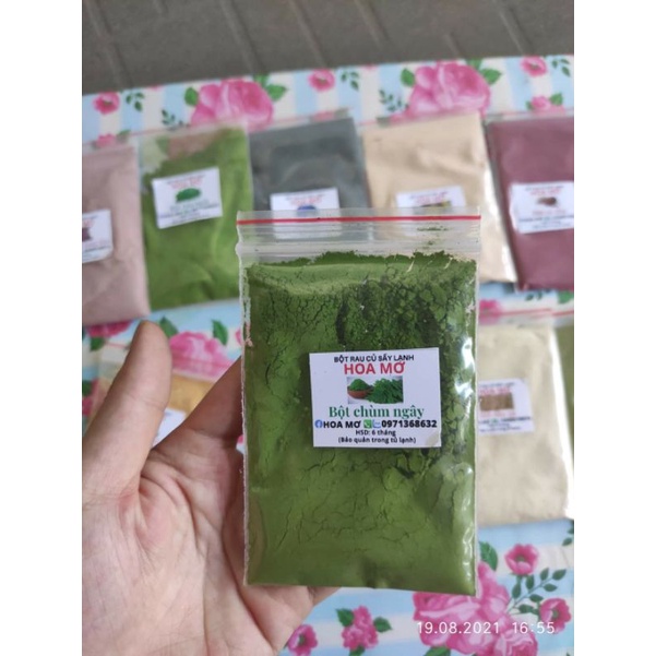 Bột rau củ sấy lạnh gói dùng thử