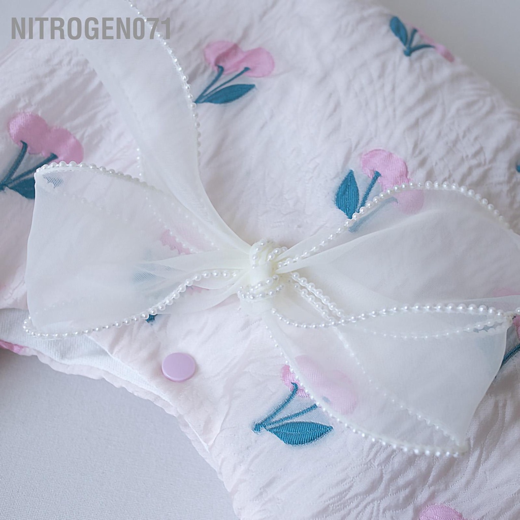 Nitrogen071 Nitrogen071 Túi đeo vai Dễ thương Phong cách Dung lượng lớn Mùa hè Tất cả Phù hợp Hoa Tote đi học