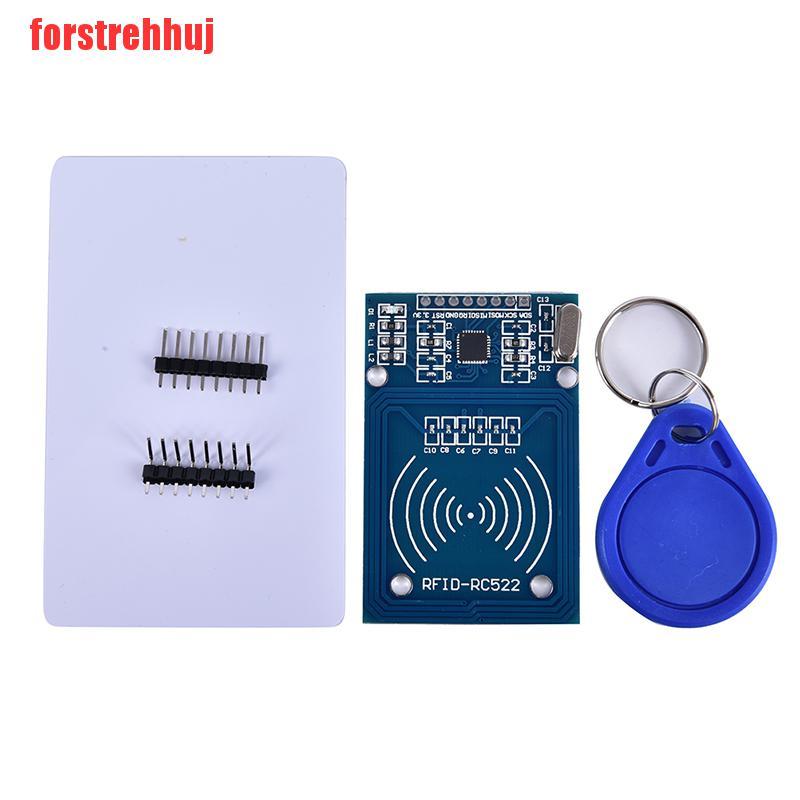 Mô-Đun Cảm Biến Thẻ Từ Rfid-Rc522 Nfc Rf Ic Với 2 Tag Mfrc522 Dc 3.3v