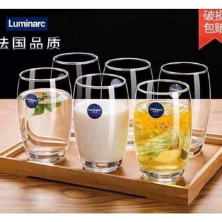 Bộ 6 cốc luminar - màu trắng