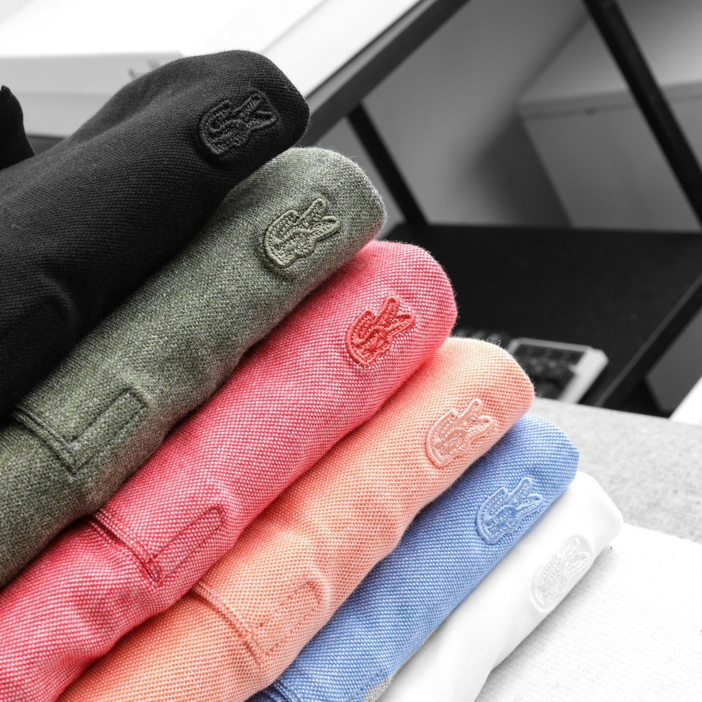 Áo Polo Nam Lacos, Áo thun Nam có cổ Chất vải Cotton mềm mịn
