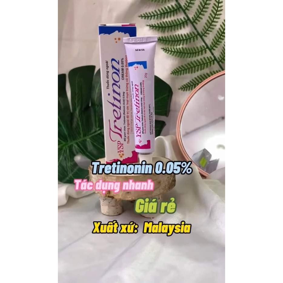 ✅[Chính Hãng] Kem Bôi Ngoài Da TRETINON CREAM 0.05% 20g