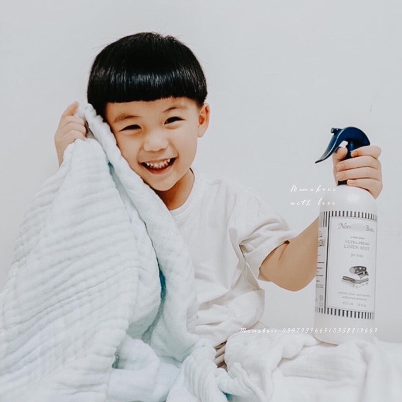 Xịt thơm quần áo Noodle&Boo 473ml