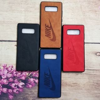 Ốp lưng Samsung Note 8 dẻo giả da nhung chống vân tay cao cấp