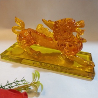 Tượng Kỳ Lân Phong Thủy trang trí xe hơi bàn làm việc - T0213