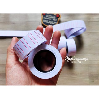 Băng keo dán giá - 500 tem / cuộn (5 màu)