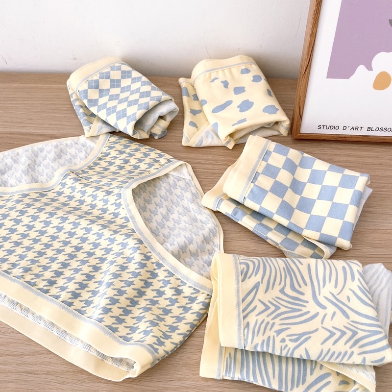 Quần lót nữ cotton kháng khuẩn hoạ tiết dễ thương QL002