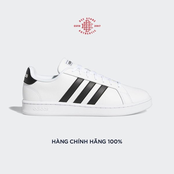 Giày Sneaker Thể Thao Nam Nữ Adidas Grand Court ‘Cloud White’