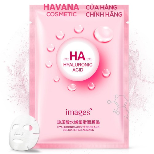 Mặt nạ giấy cấp ẩm dưỡng trắng da nội địa trung HA Images Bioaqua | BigBuy360 - bigbuy360.vn
