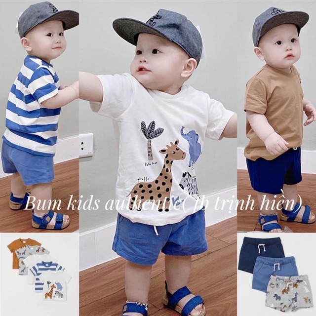 Set 5 áo 3 quần auth Hm