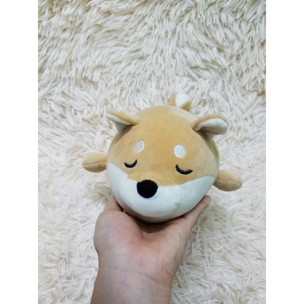 Gấu bông chó Shiba mềm mịn như miniso