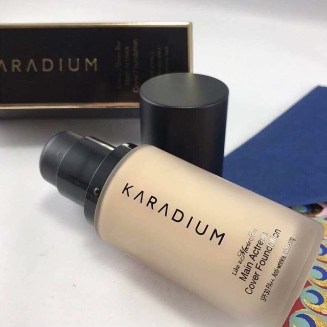 Kem nền. kem che khuyết điểm karadium cover foundarion