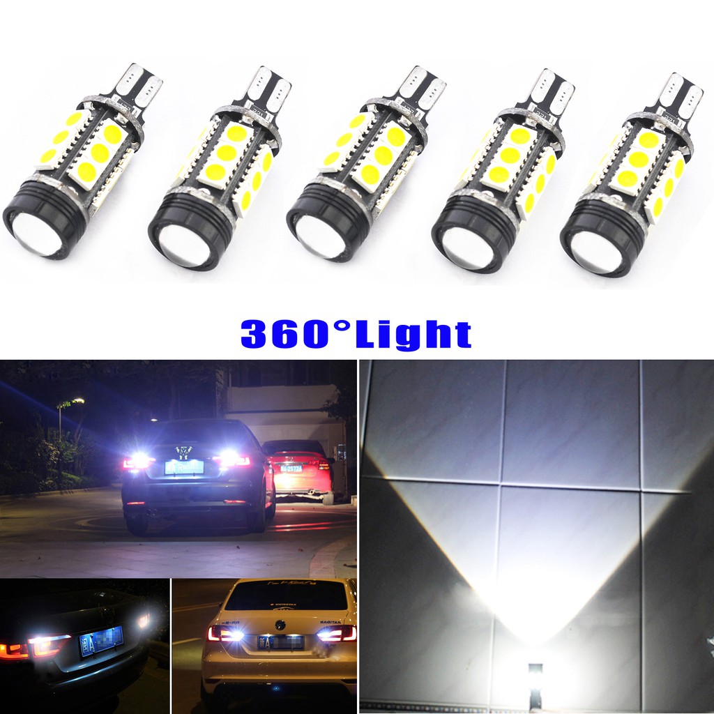 Cặp Đèn Led T15 7.5 Watt Màu Đen Chuyên Dụng Cho Xe Hơi