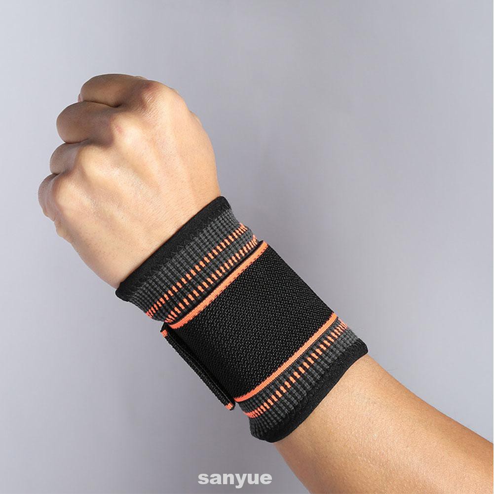 1 Dây Quấn Bảo Vệ Cổ Tay Tập Gym, Thể Hình, Thể Hình, Chất Liệu Nylon