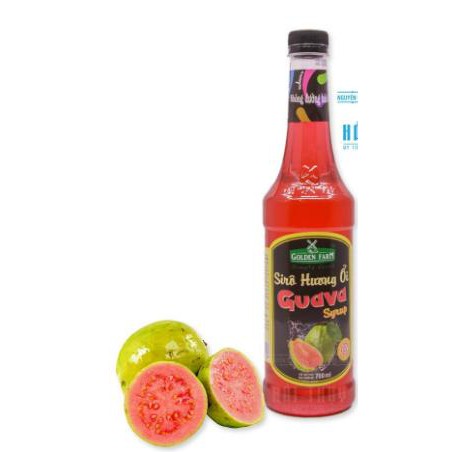 Siro Golden Farm Ổi 700ml