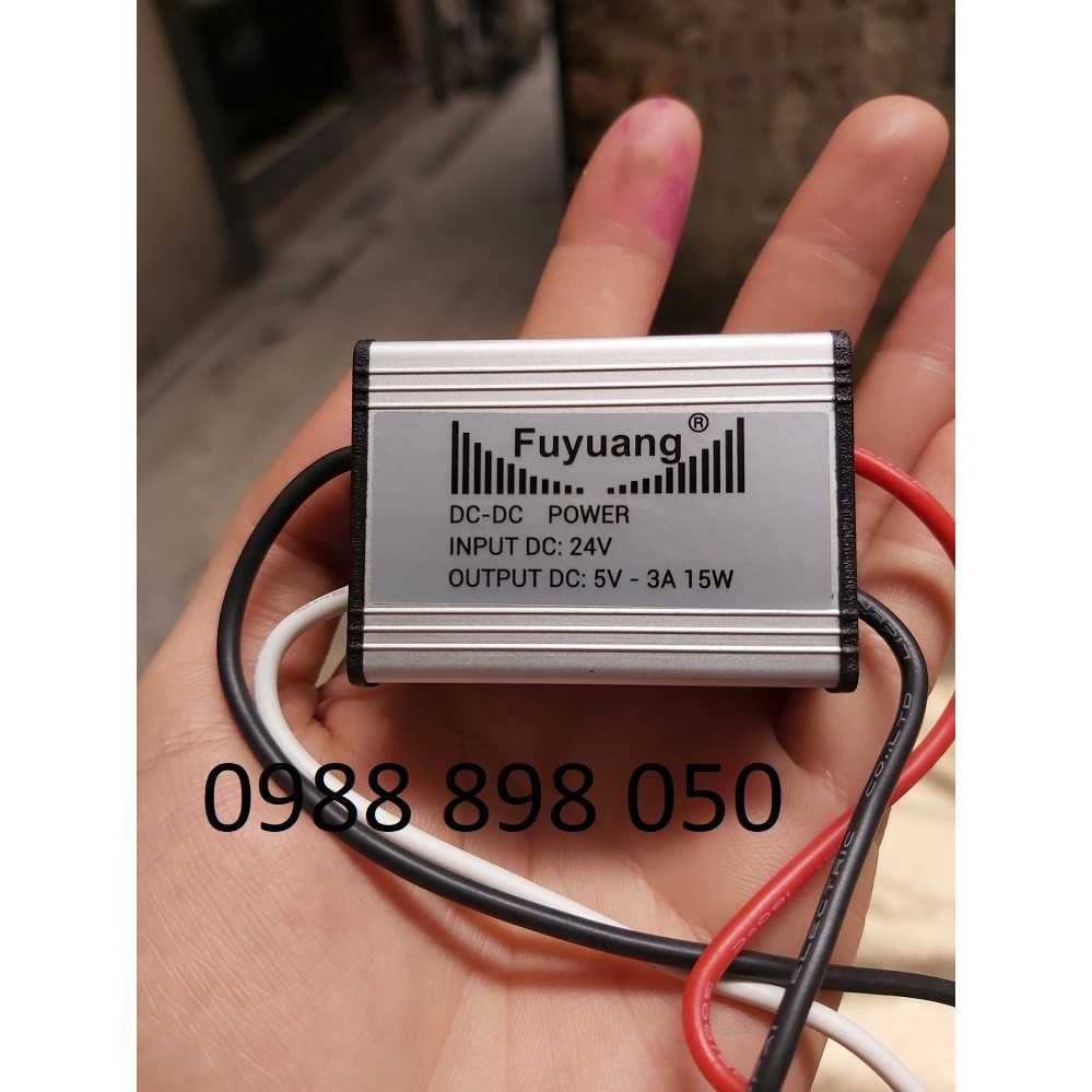 chuyển điện DC 24v xuống 5v 9v 12v loại tốt