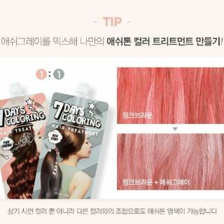 Nhuộm Tóc 7 Days coloring MISSHA