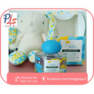 Set nước hoa Klorane Bebe