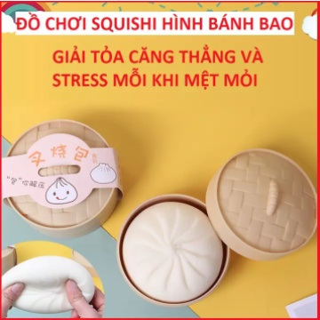 ♥️HÀNG CÓ SẴN ♥️ Bánh Bao Troll Squishy TikTok  - đồ chơi bao troll new trend