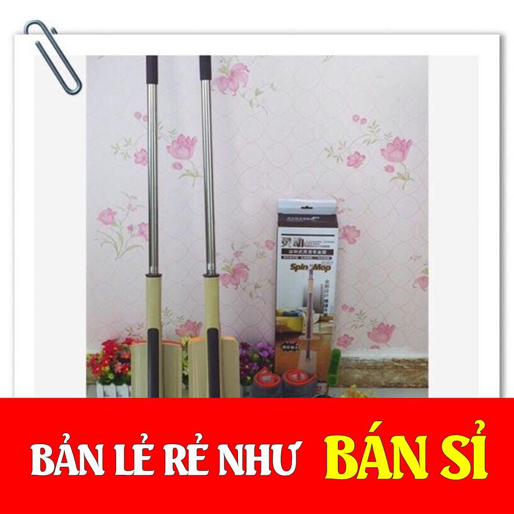 [GIÁ SỈ] CÂY LAU NHÀ VẮT THẲNG CAO CẤP XOAY 360 ĐỘ