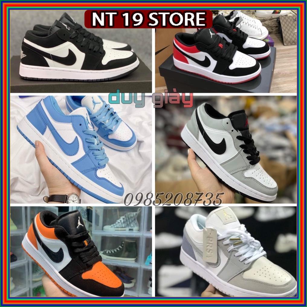 Giày jordan 1 low jd 1 cổ thấp , Giày thể thao jordan 1 nam nữ các màu mới nhất 2022