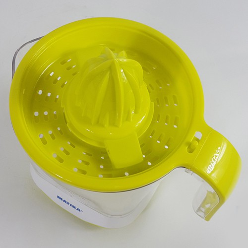 Máy vắt cam điện 40W Matika MTK-3310ho có đầu vắt dành cho cam lớn, xoay 2 chiều tự động