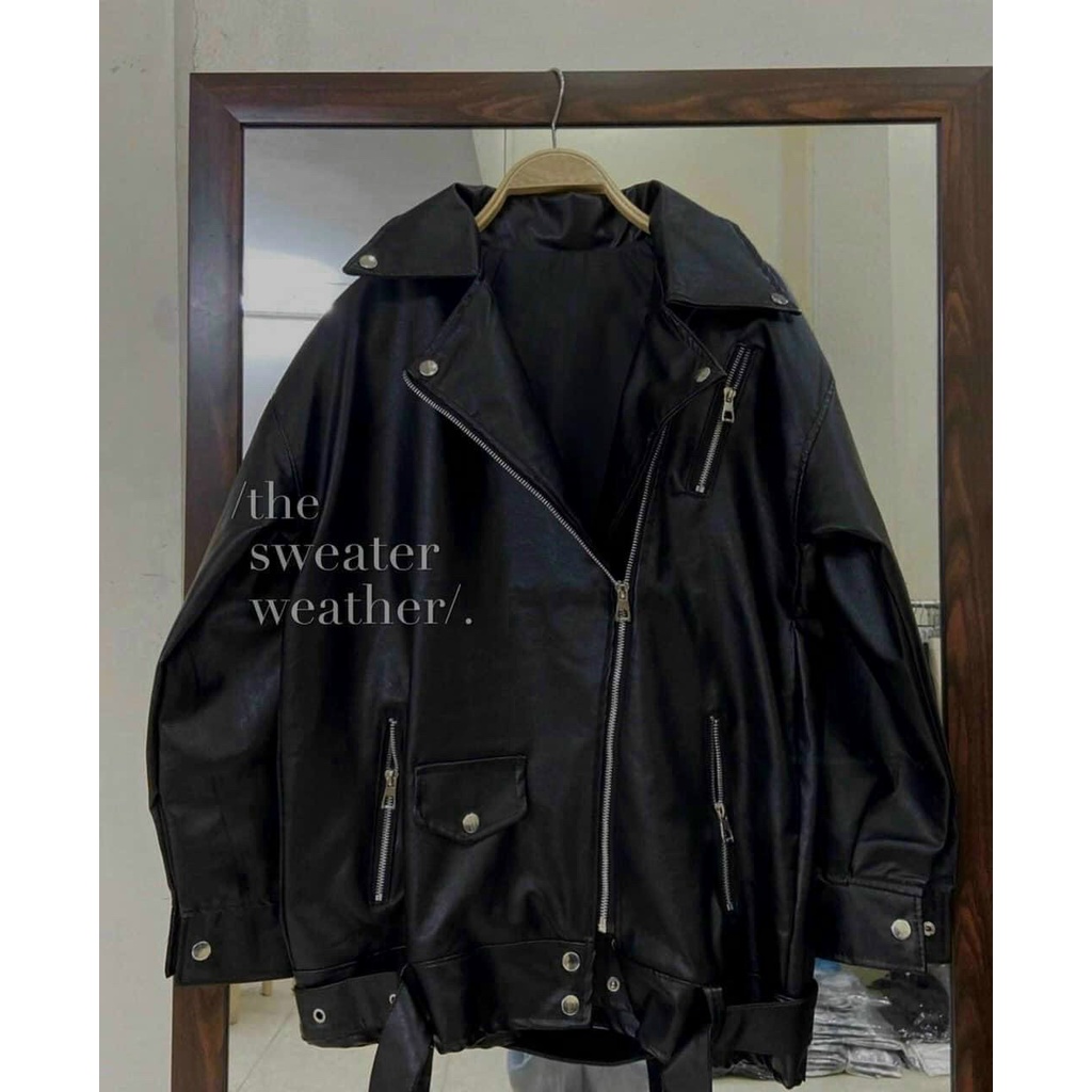 Áo Khoác Da Dáng Biker....